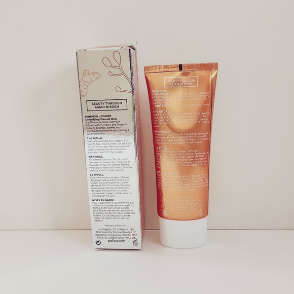 Purlisse Pumpkin + Ginger Detoxifying Charcoal Mask - Picture 3 of 8